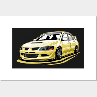 Lancer Evolution-Evo 8 jdm legend Posters and Art